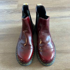Dr Martens Size：11 color：Red lether
